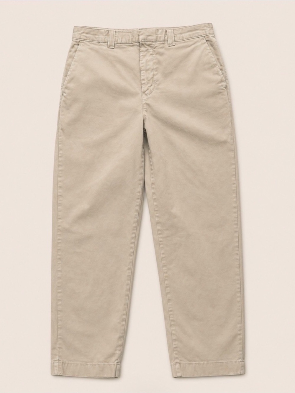GAP Women's Khaki Straight-Leg Chinos